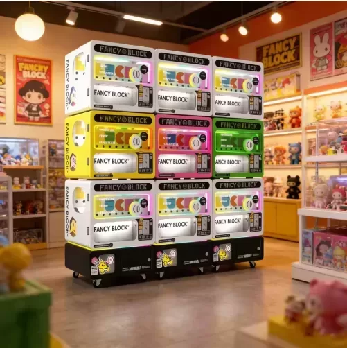 Customized Coin Banknote Operated 4 Prize Locker for Shopfront Arcade Mall Game Machine