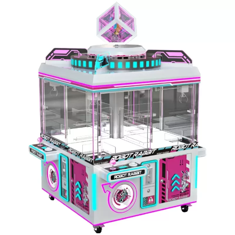 Custom 4 Prize Locker Gripping Easy Install 110V for Shopping Mall Arcade Coin Operated Games