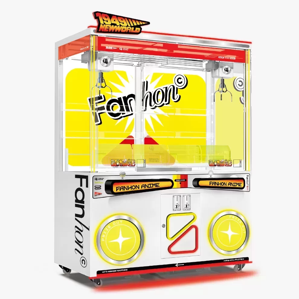 Commercial Large Sweep Code Catch Doll Machines 2-Player Blind Box Vending Machine - Coin & Card