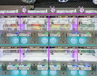 Star Rabbit 4 Premium Claw Machine | 4-Player Family Arcade Prize Machine