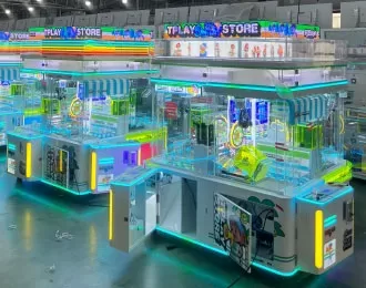Interactive Prize Island Machine | Multi-Game Claw & Blind Box Arcade Machine