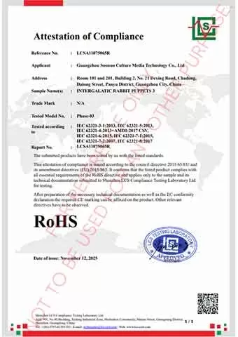Attestation of Compliance