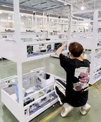04 Manufacturing: Heavy-duty CNC metal cutting, PCB assembly, and fast mass build.