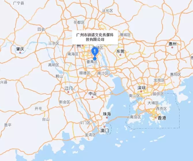 Company location map